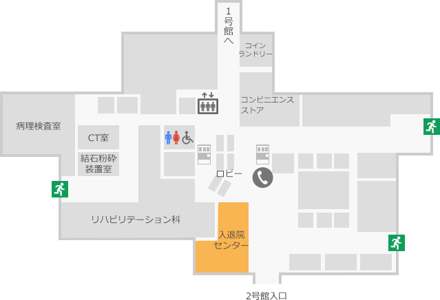 2号館map